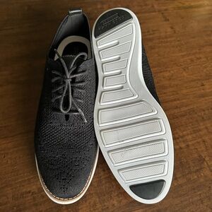 Cole Haan Knit OG Grand Wingtip Oxford, Black, Size 10 Women’s